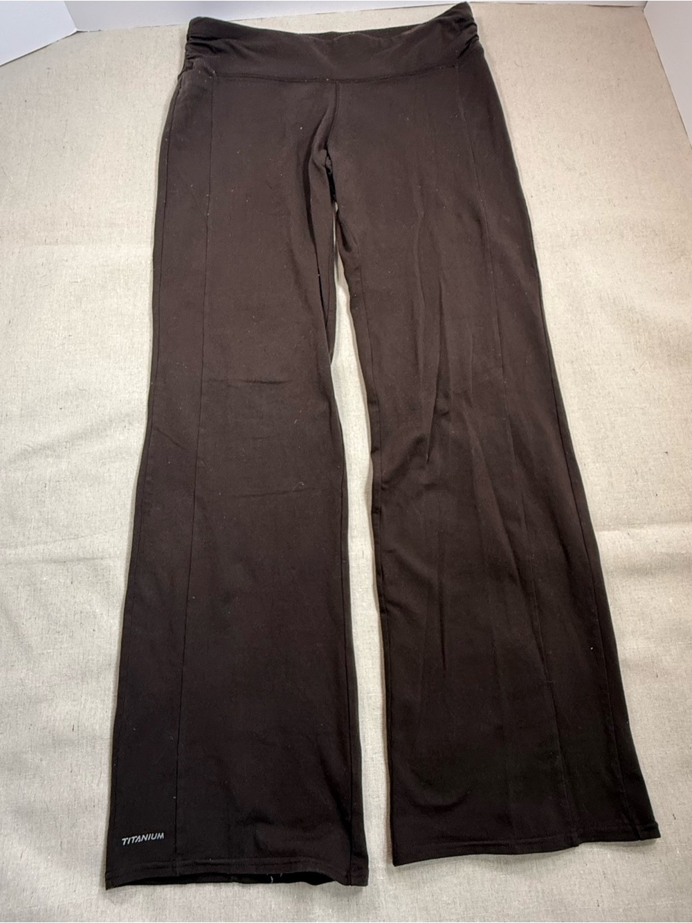 Vintage Y2K Columbia Women’s Titanium Bootcut Leggings Brown TALL LONG Large